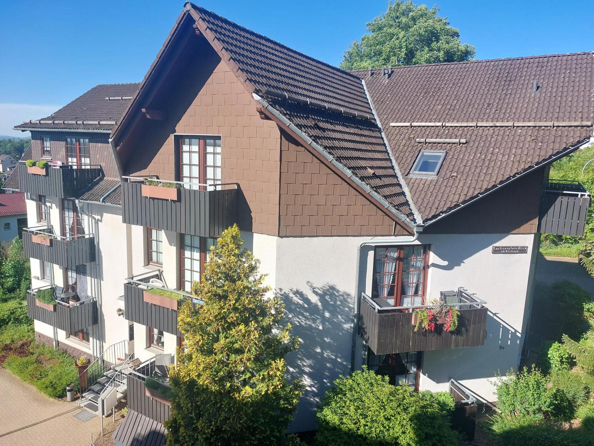 Ferienwohnung Waldzauber Bad Sachsa Exterior foto